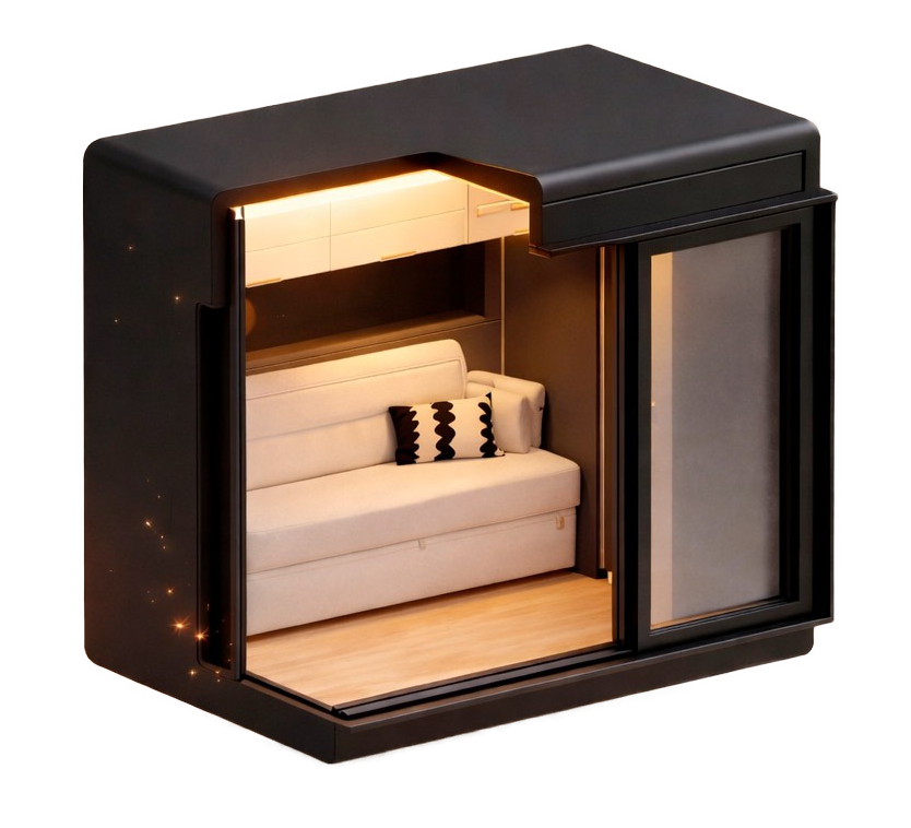 Módulo dormitorio y salón CamperX