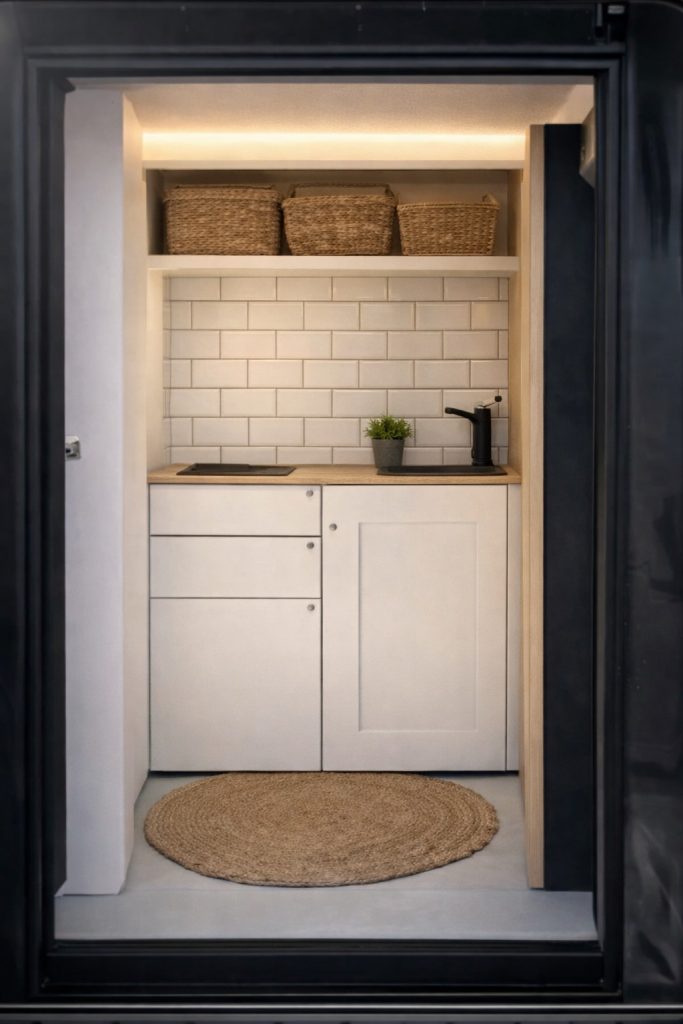 Módulo cocina y ducha CamperX